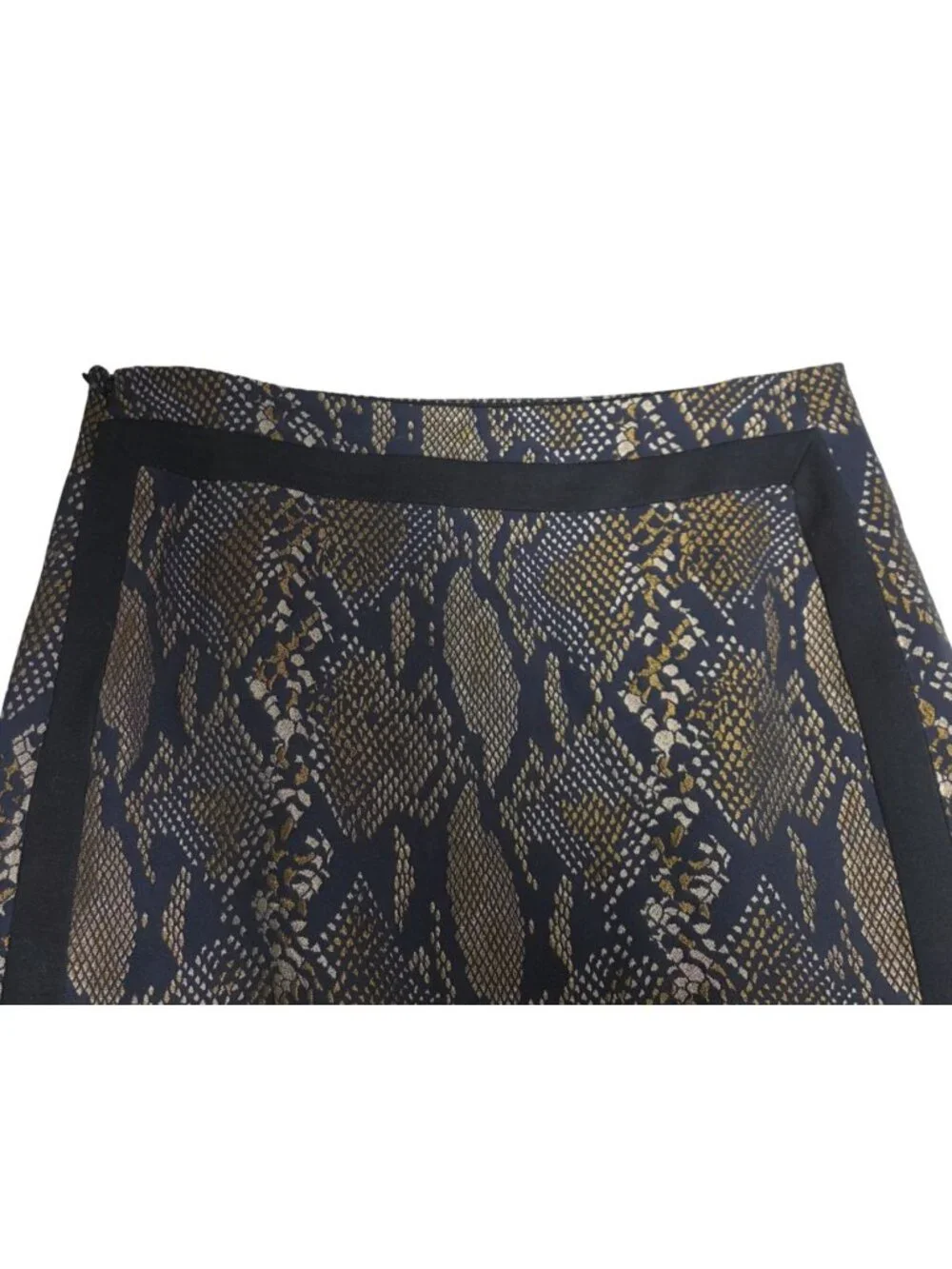 NWT Women's - Diane Von Furstenberg Marta Framed Python Pencil Skirt, Size 8